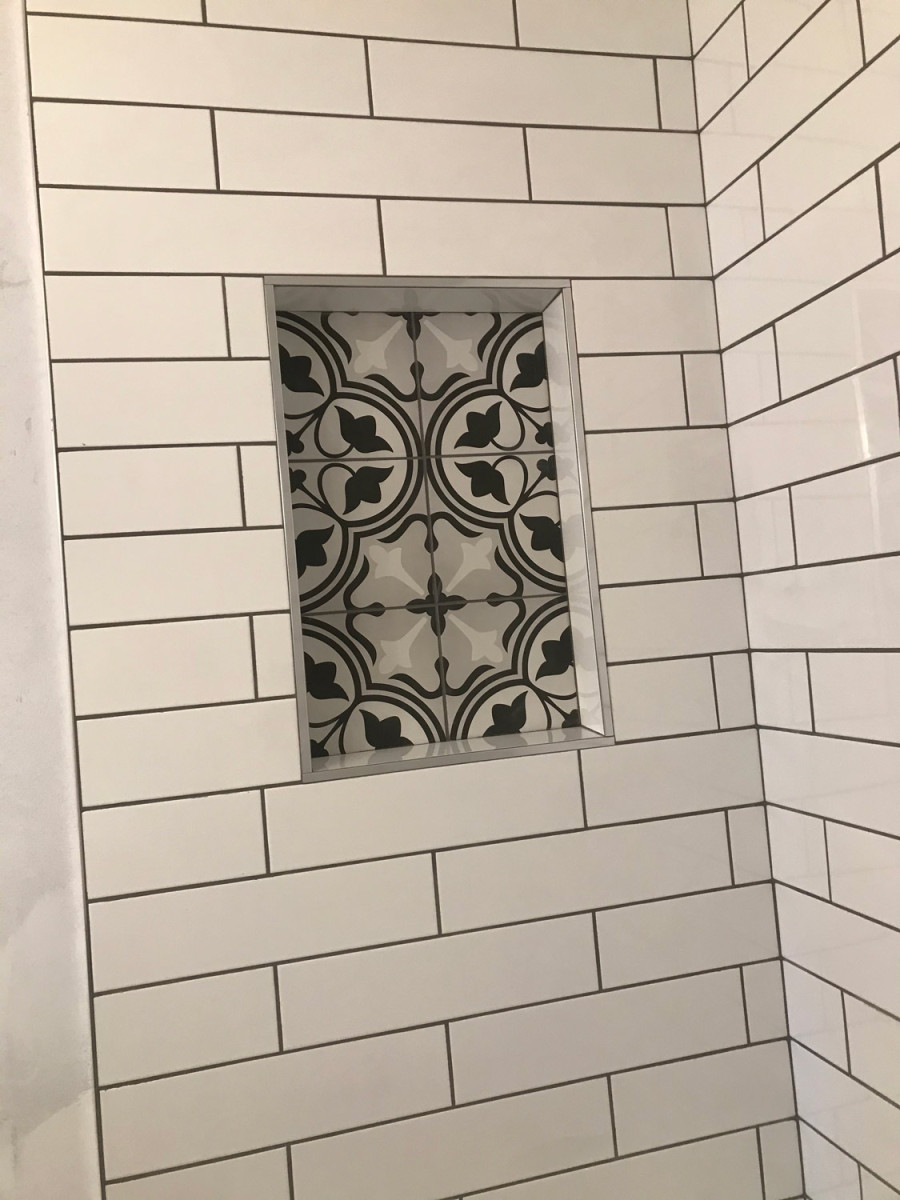 Ornamental wall tiles designed to enhance visual appeal