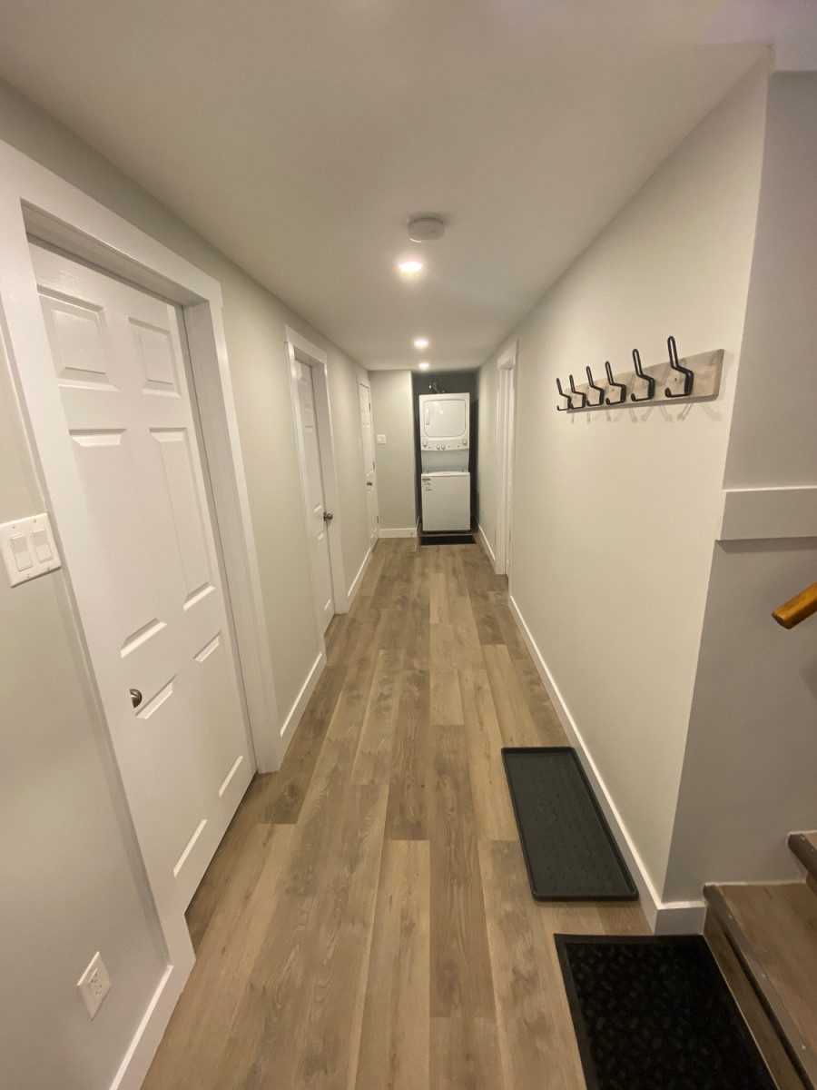 Natural hardwood flooring