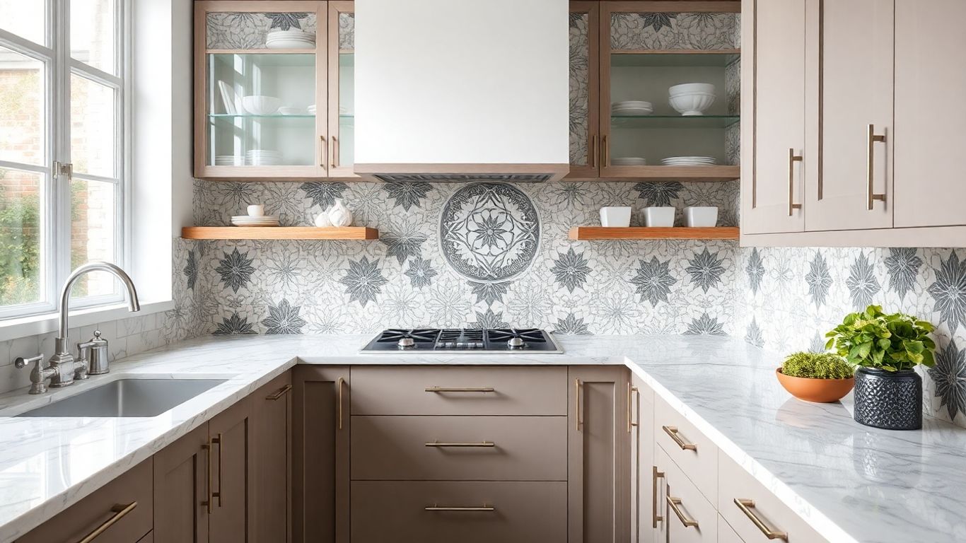Variety of kitchen tiles in Ottawa for renovation.